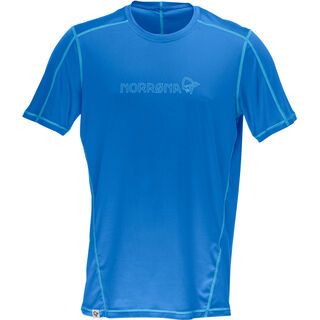 Norrona /29 tech T-Shirt (M), blue/carribean blue - Radtrikot