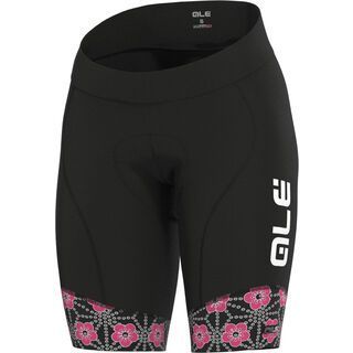 Ale Garda Lady Shorts black-fluo pink