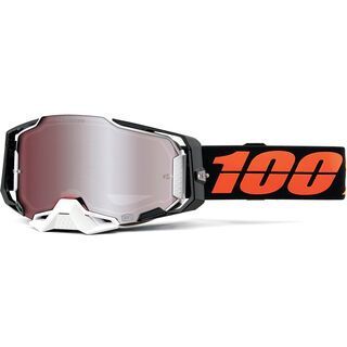 100% Armega Goggle - HiPER Mirror Silver blacktail