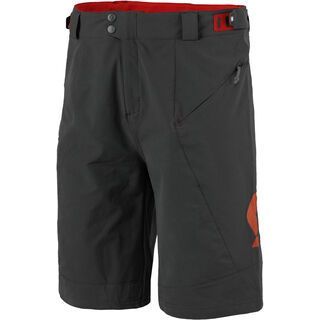 Scott Endurance LS/Fit w/Pad Shorts, black/fiery red - Radhose
