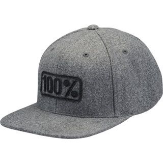 100% Repose Snapback Hat, charcoal heather - Cap