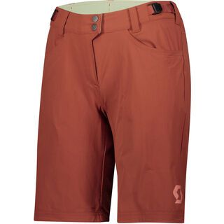 Scott Trail Flow w/Pad Women's Shorts rust red