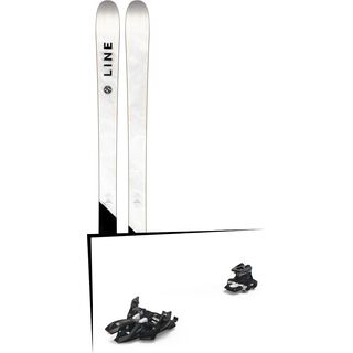 Set: Line Supernatural 86 2018 + Marker Alpinist 12 black/titanium