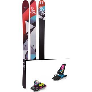 Set: Armada Trace 98 2019 + Marker Squire 11 ID black/pink/blue