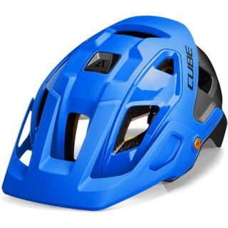 Cube Helm Strover X Actionteam blue´n´grey