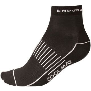 Endura Coolmax Race II Sock (Dreierpack), schwarz - Radsocken