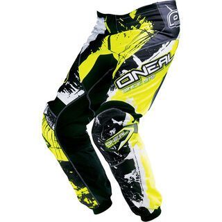 ONeal Element Pants Shocker, black/hi-vis - Radhose