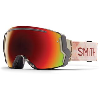Smith I/O 7 + Spare Lens, lago lasso/red sol-x mirror - Skibrille