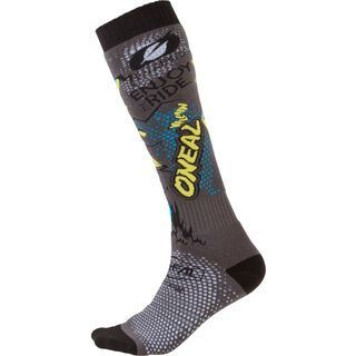ONeal Pro MX Socks Villain, gray - Radsocken
