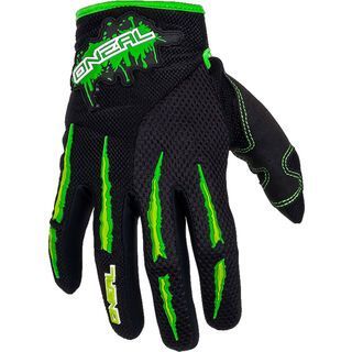 ONeal Digger Gloves, black/green - Fahrradhandschuhe