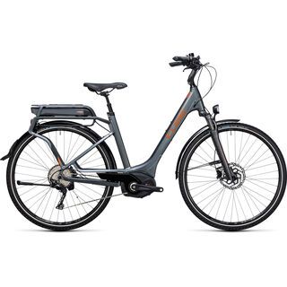 Cube Touring Hybrid EXC 400 Easy Entry 2017, grey´n´copper - E-Bike