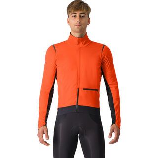 Castelli Alpha Doppio RoS Jacket brilliant orange/black reflex