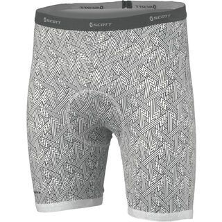 Scott Shorts Underwear, white print - Radhose