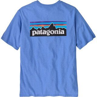 Patagonia Men's P-6 Logo Responsibili-Tee abundant blue