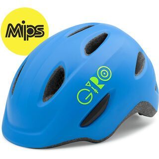 Giro Scamp MIPS, blue/lime - Fahrradhelm