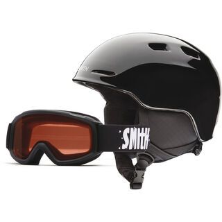 Smith Sidekick X Combo, black/rc36 - Snowboardhelm