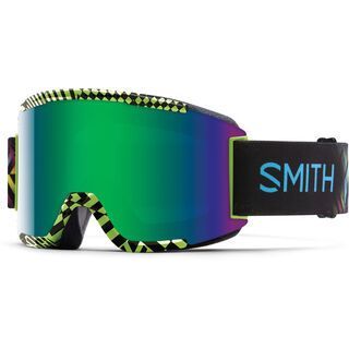 Smith Squad + Spare Lens, neon blacklight/green sol-x mirror - Skibrille