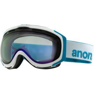 Anon Hawkeye Painted, White/Blue Lagoon - Skibrille