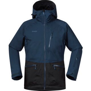 Bergans Myrkdalen Insulated Jacket, dark steelblue/solid charcoal - Skijacke
