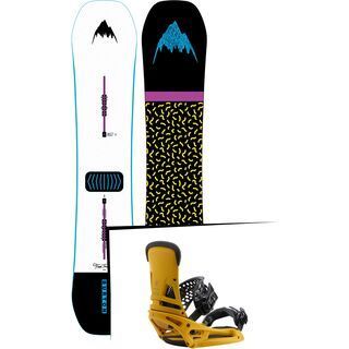 Set: Burton Free Thinker Wide 2019 + Burton Malavita EST colonel mustard