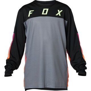 Fox Youth Defend LS Jersey black