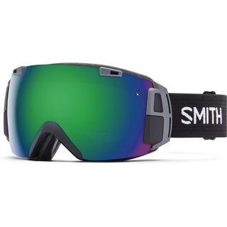 Smith I/O Recon + Spare Lens, black/green sol-x mirror - Skibrille