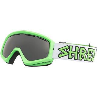 Shred Mini, air green/Lens: stealth reflect smoke - Skibrille