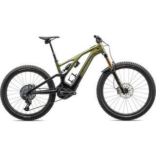 Specialized S-Works Turbo Levo - SRAM XX1 Eagle AXS gold pearl over carbon carbon