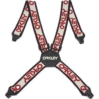 Oakley Factory Suspenders arctic white/iron red