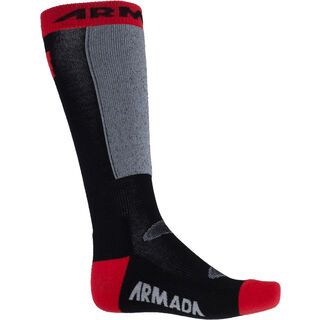 Armada Seymour Merino Sock, black - Socken