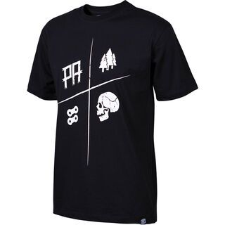 Platzangst Cross, black - T-Shirt