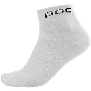 POC Short Bike Sock, White - Radsocken