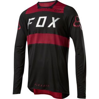 Fox Flexair LS Jersey, red/black - Radtrikot