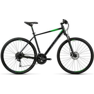 Cube Nature 2016, black green grey - Fitnessbike