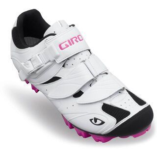 Giro Manta, white/rhodamine - MTB Schuhe