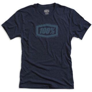 100% Positive Tech Tee, navy heather - T-Shirt