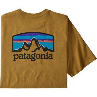Patagonia Men's Fitz Roy Horizons Responsibili-Tee, buckwheat gold - T-Shirt
