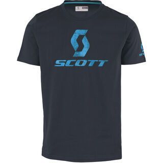 Scott 10 Icon s/sl Tee, blue nights - T-Shirt
