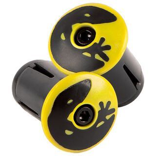 Lizard Skins Road Bar End Plugs viper yellow