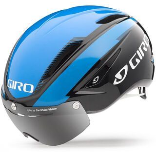 Giro Air Attack Shield, blue/black - Fahrradhelm