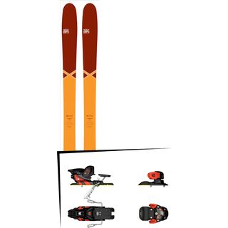 DPS Skis Set: Cassiar 95 Pure3 Special Edition 2016 + Salomon Warden MNC 13