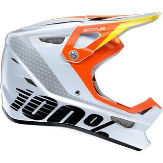100% Status DH/BMX Helmet, d-day white - Fahrradhelm