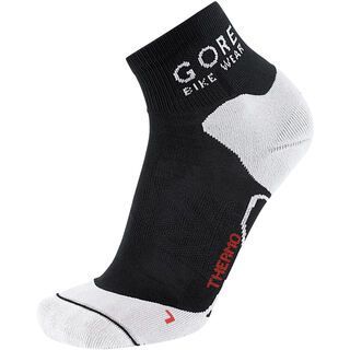 Gore Bike Wear Countdown Thermo Socken, black white - Radsocken
