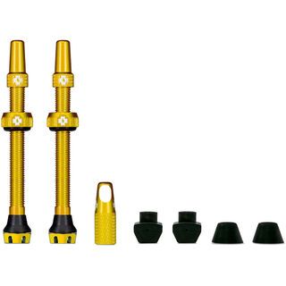 Muc-Off Tubeless Valves V2 - 60 mm gold