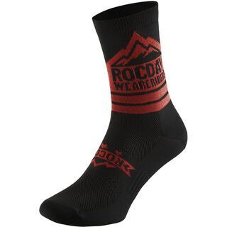 Rocday Trail Socks black/red
