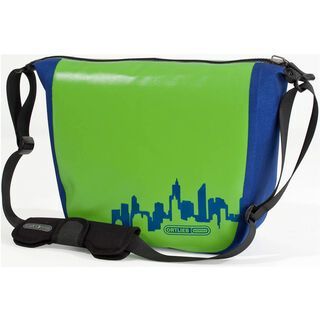 Ortlieb Zip-City, limone-blau - Messenger Bag