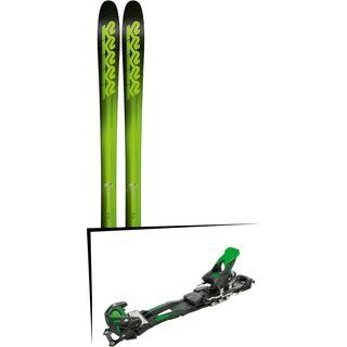 Set: K2 SKI Pinnacle 95 2018 + Tyrolia Adrenalin 16 solid black flash green