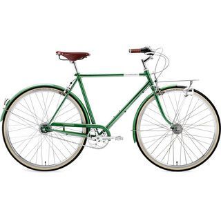 Creme Cycles Caferacer Man Doppio 2020, forest green - Cityrad