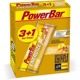 PowerBar Energize Multipack (3+1) - Almond Vanilla - Energieriegel