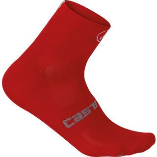 Castelli Quattro 6 Sock, red - Radsocken